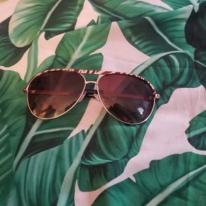 BOGOZebra aviator sunglasses